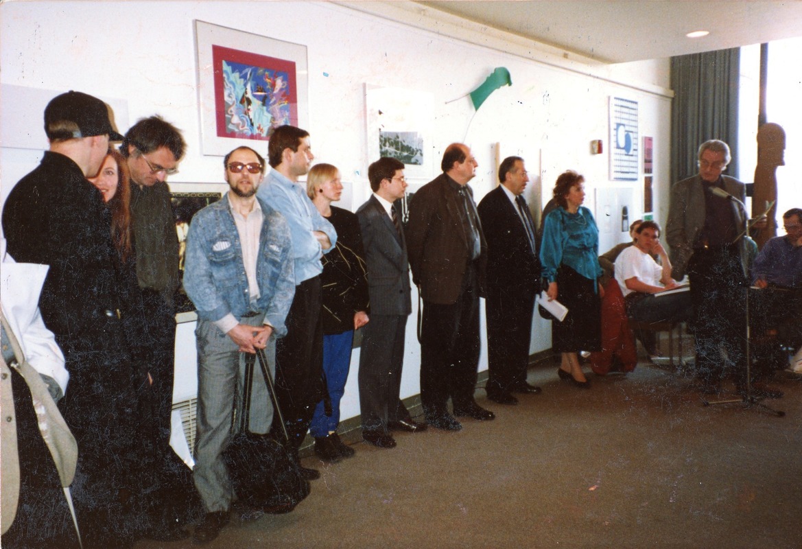 Открытие выставки “Sowjetische Kunst um 1990. Binationale: Israel / UdSSR”