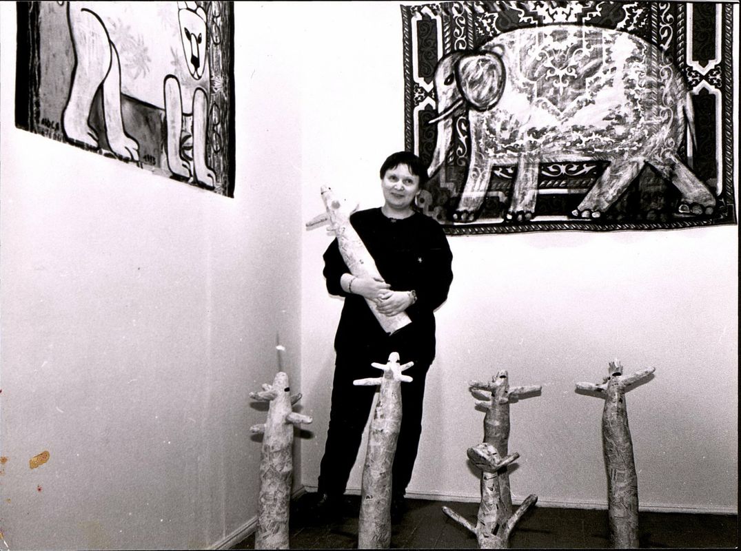 Вернисаж в галерее «Дар». Москва, 18 марта 1994