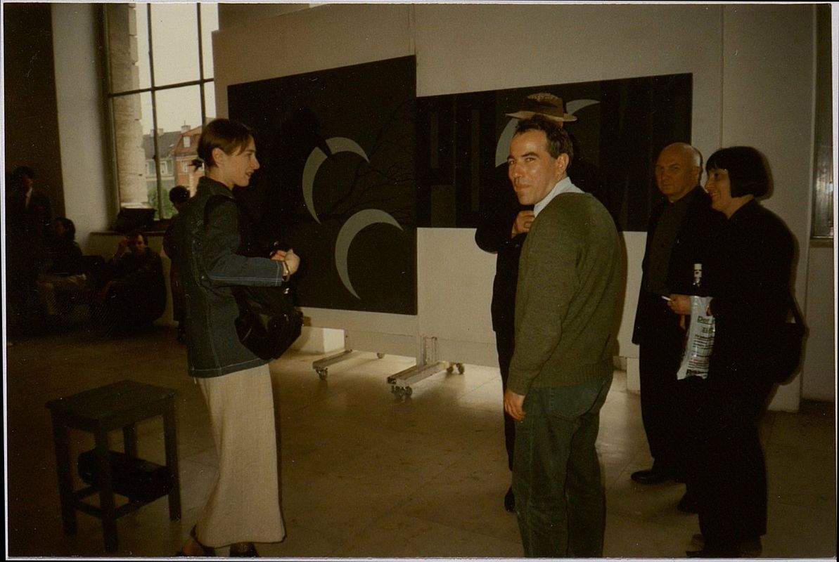 Вид выставки «Positionen» в Академии художеств Мюнхен, 1995