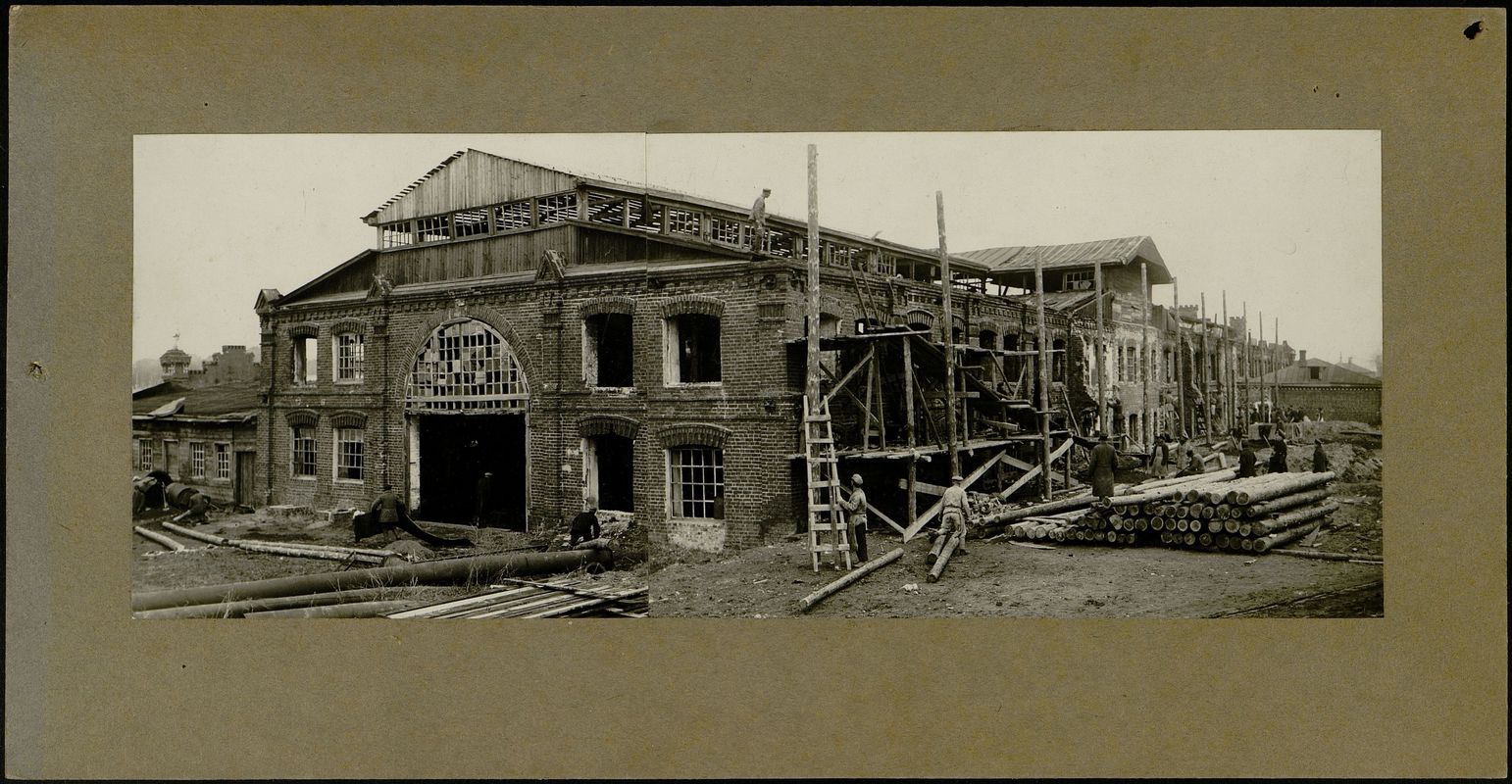 Реконструкция цеха завода «Бромлей» (Строительство Кустарного павильона)