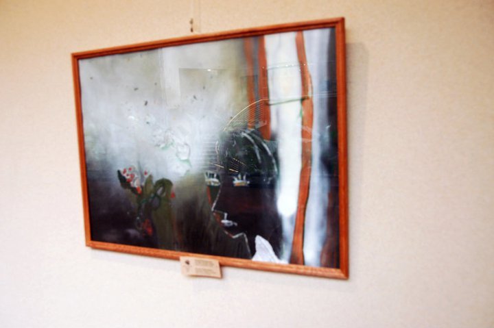 Работы Ксении Кошурниковой на выставке «Шёпоты и крики. Молодые художники тагильской школы»
