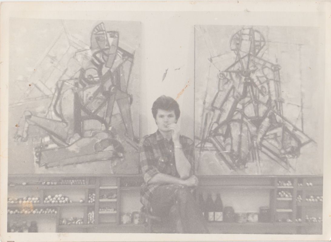 Владимир Наседкин в своей мастерской на Ермака, 19а в Нижнем Тагиле