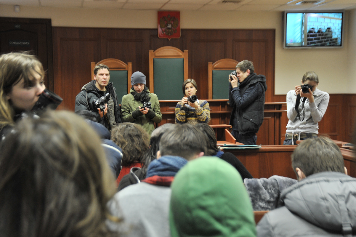Блог‑тур в Смоленский суд в поддержку Таисии Осиповой. Фото Татьяны Сушенковой