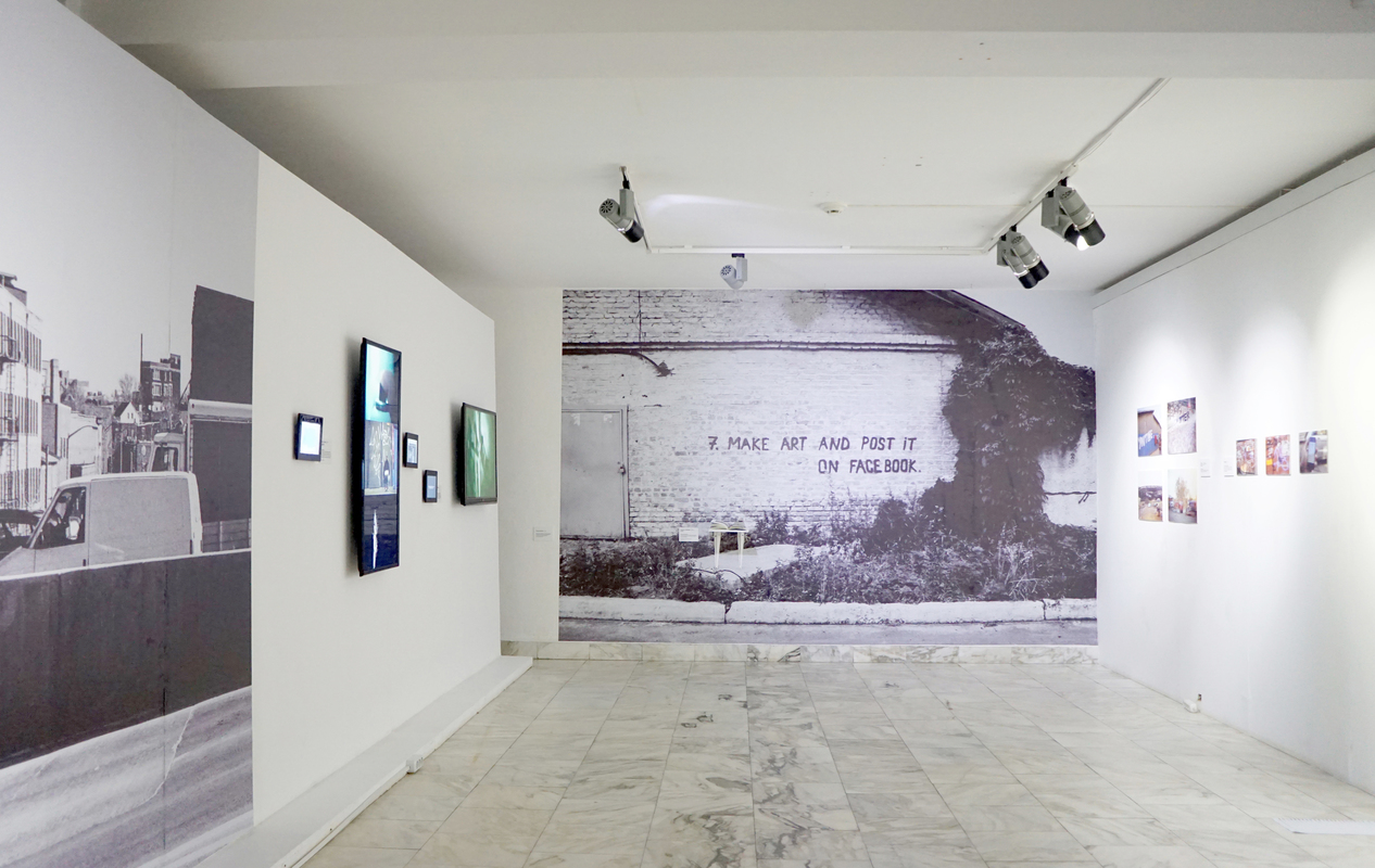 Экспозиция выставки «Граффити в эпоху интернета»