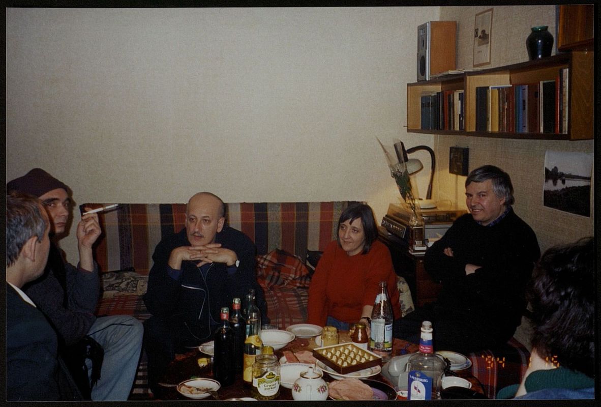 Встреча в квартире Андрея Монастырского в Москве 16 января 1994 года