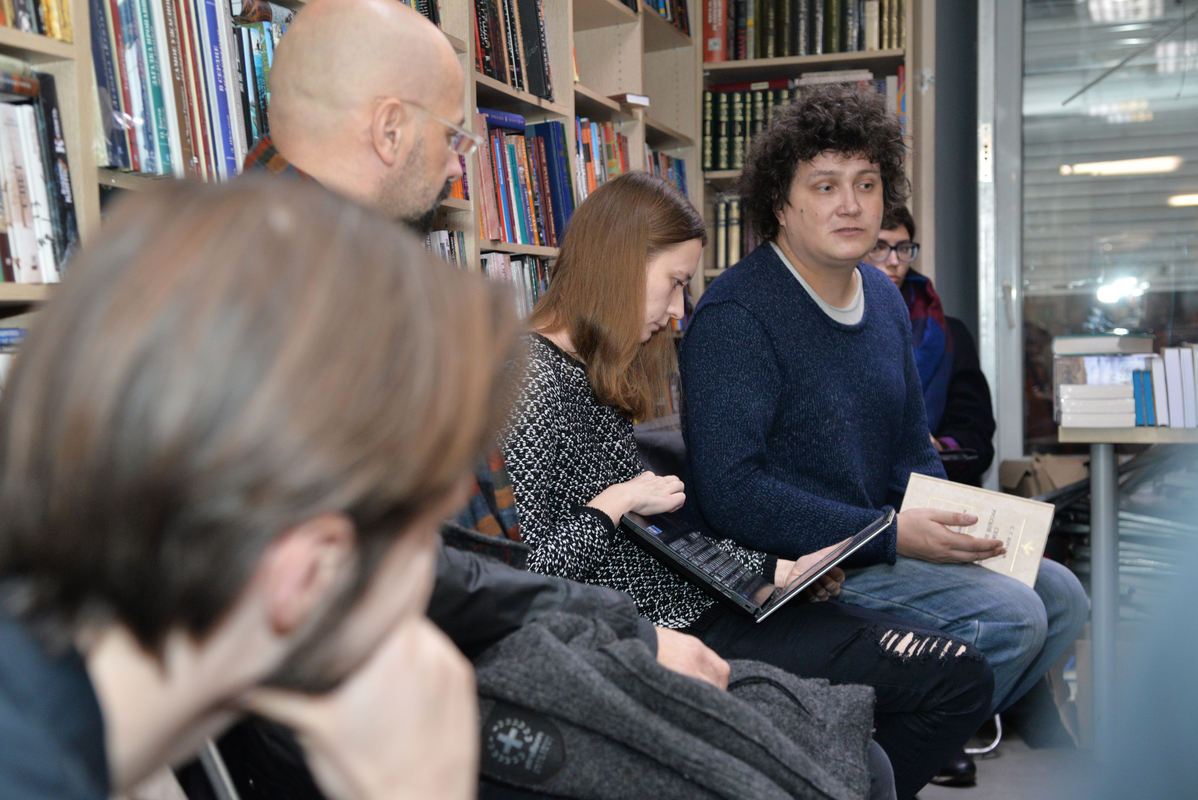 Встреча по обсуждению таймлайна активистского искусства. Фото Татьяны Сушенковой