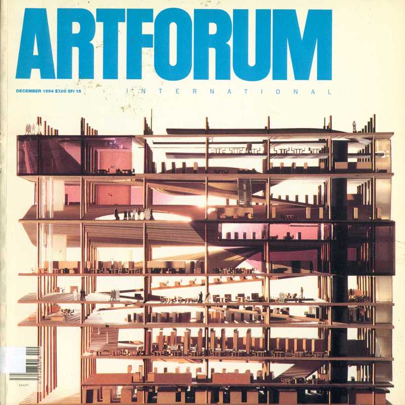 Artforum International. — 1994. V. 33 no. 4