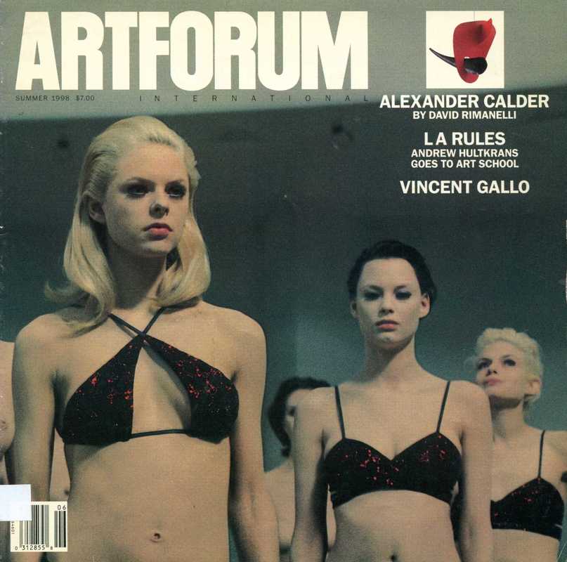 Artforum International. — 1998. V. 36 no. 10