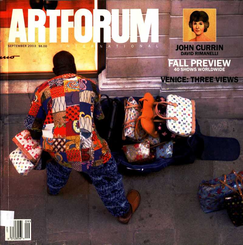 Artforum International. — 2003. V. 42 no. 1