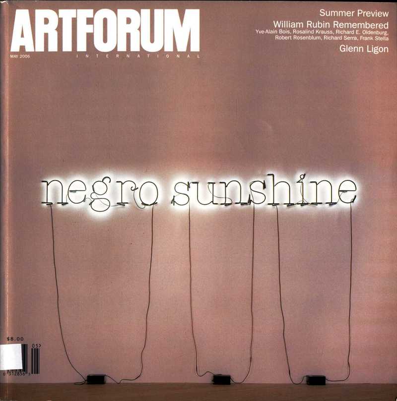 Artforum International. — 2006. V. 44 no. 9