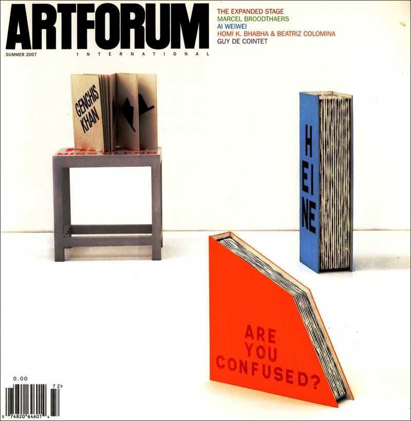 Artforum International. — 2007. V. 45 no. 10
