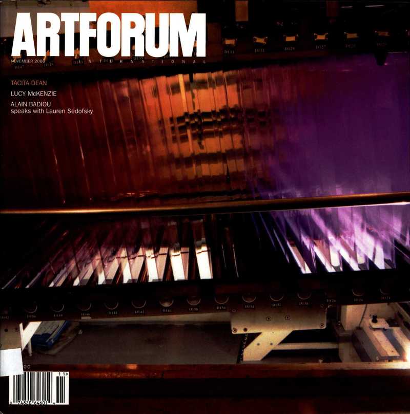 Artforum International. — 2006. V. 45 no. 3