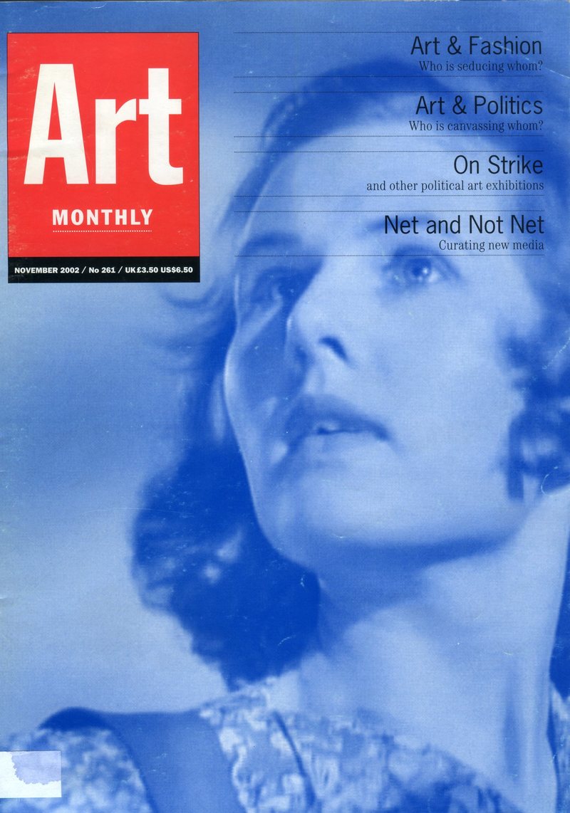 Art Monthly. — 2002. no. 261