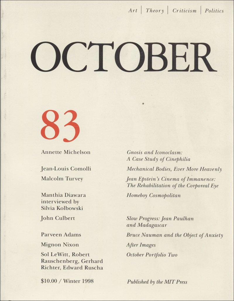 October. — 1998. no. 83 (83)