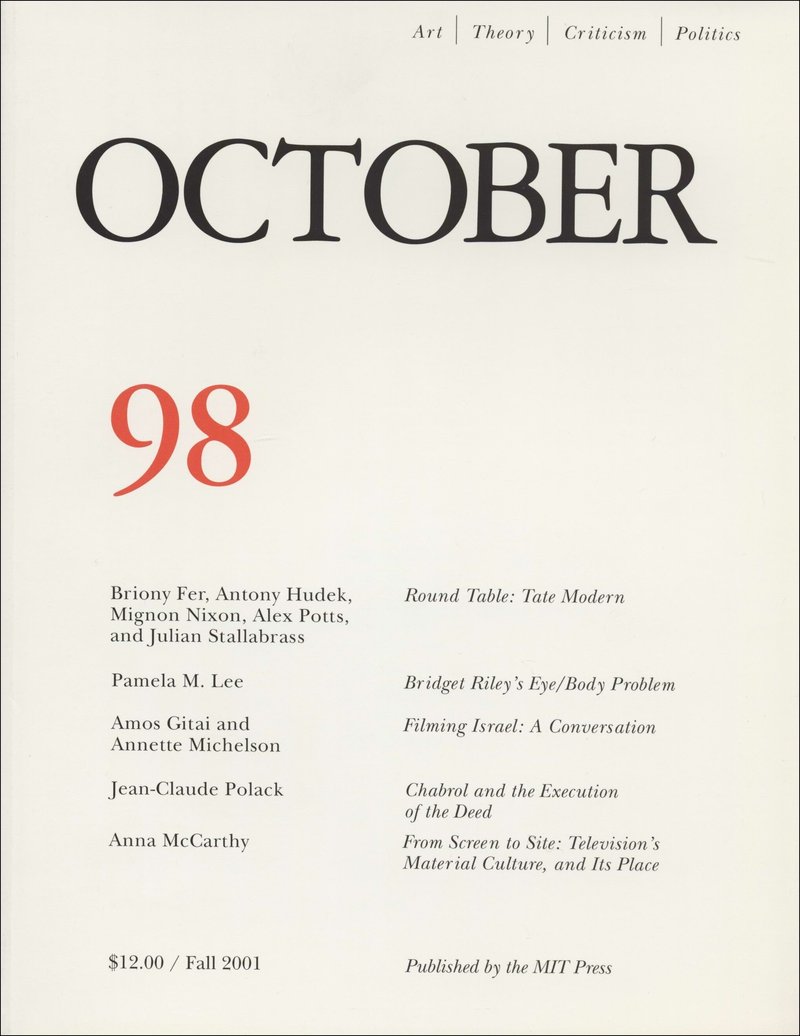 October. — 2001. no. 98 (98)
