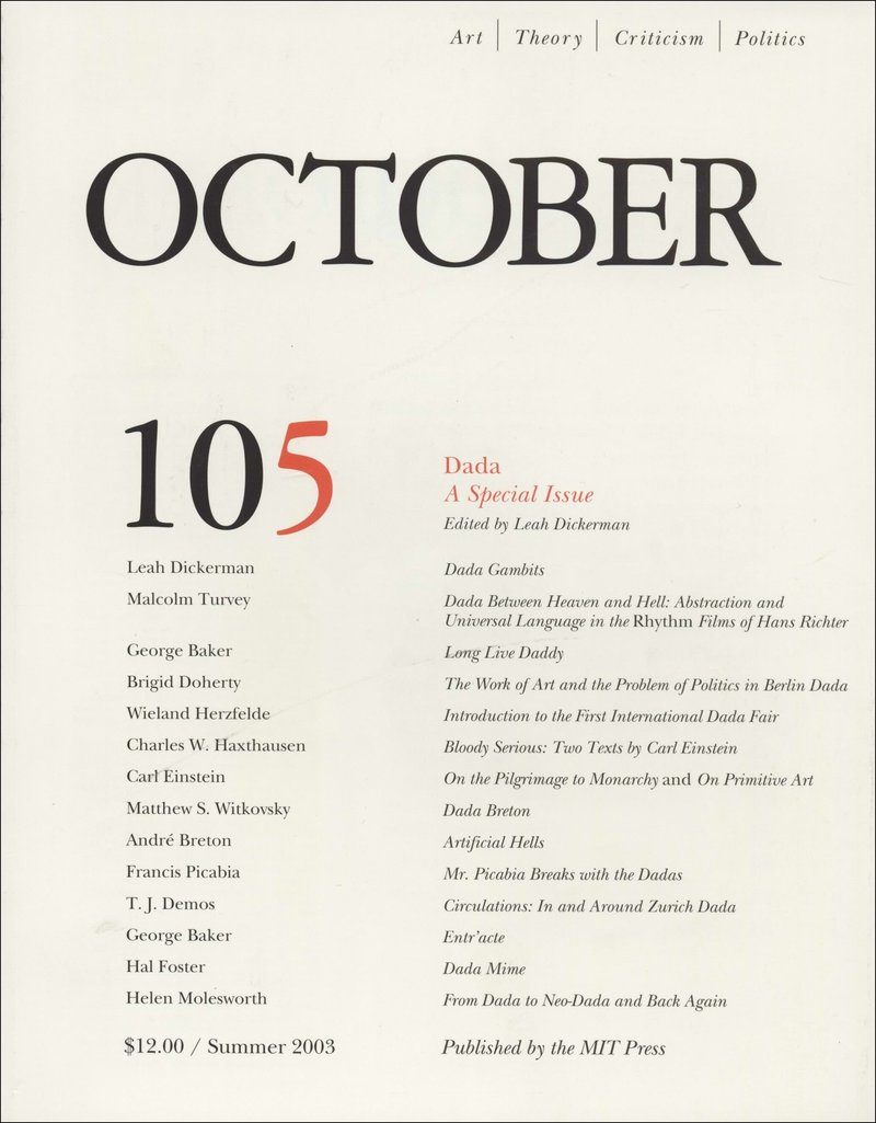 October. — 2003. no. 105 (105)