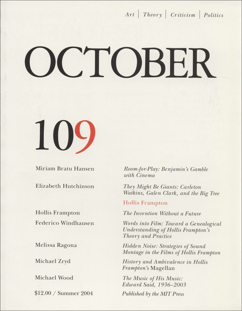 October. — 2004. no. 109 (109)