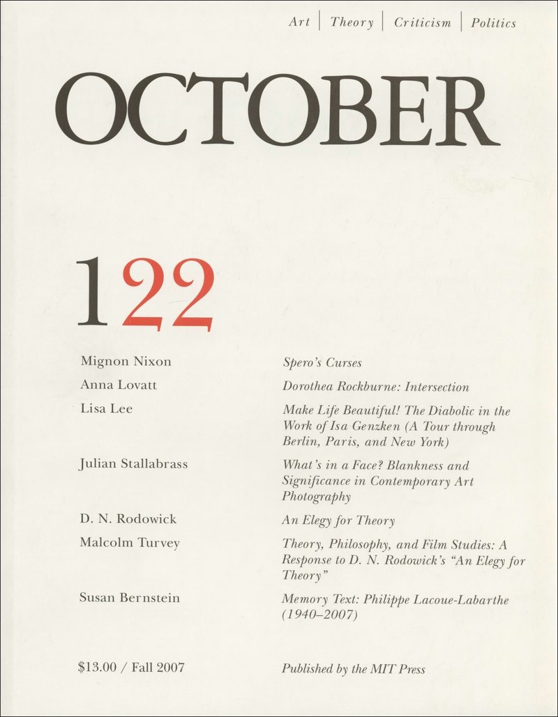 October. — 2007. no. 122 (122)