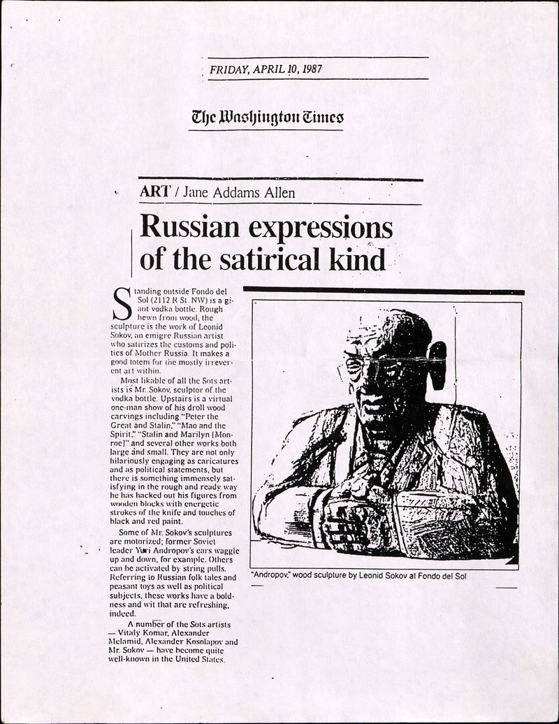Russian expressions of the satirical kind