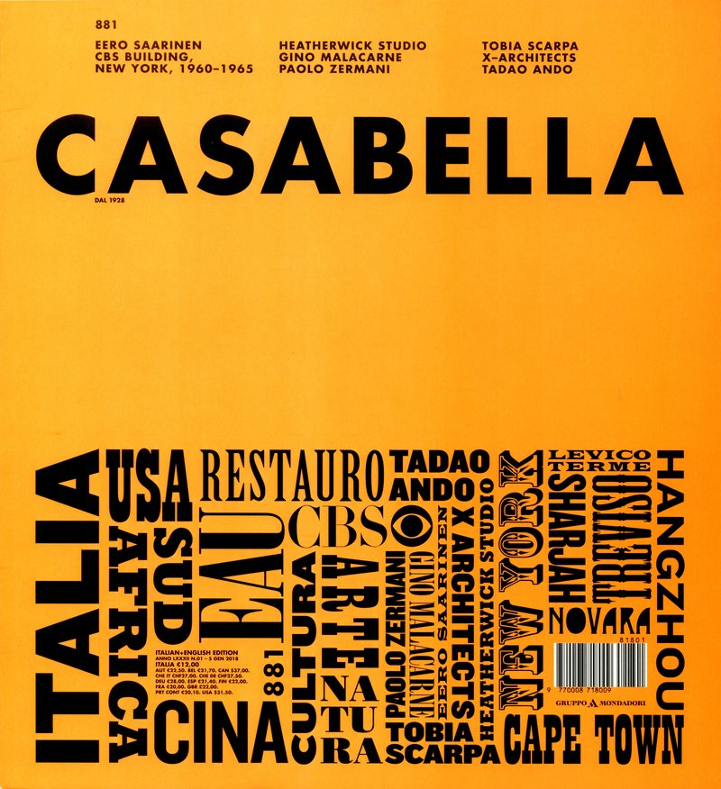 Casabella. — 2018. no. 881