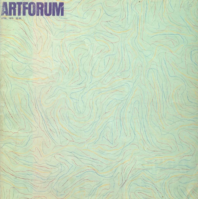 Artforum International. — 1975. V. XIII no. 8