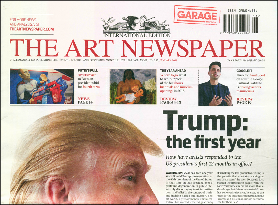 Art Newspaper, the. — 2018. V. XXVII no. 297