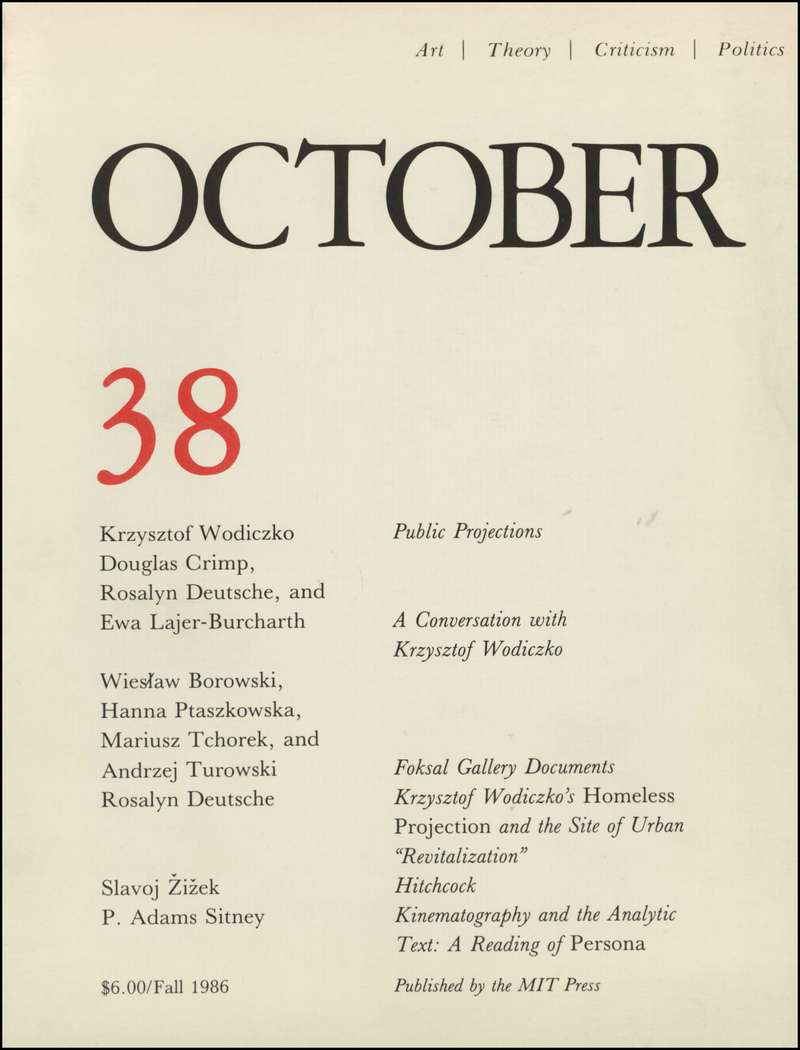October. — 1986. no. 38