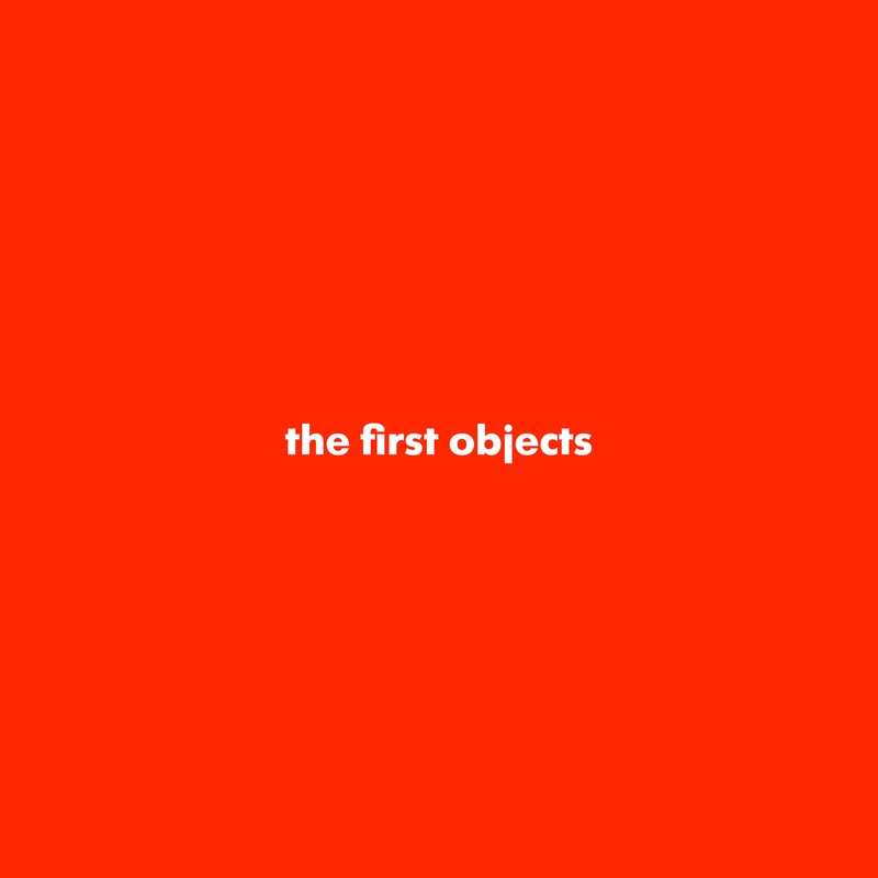 The First Objects