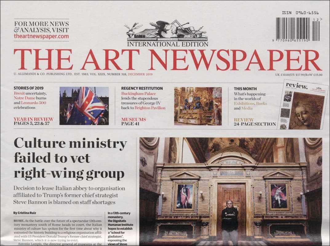 Art Newspaper, the. — 2019. no. 318