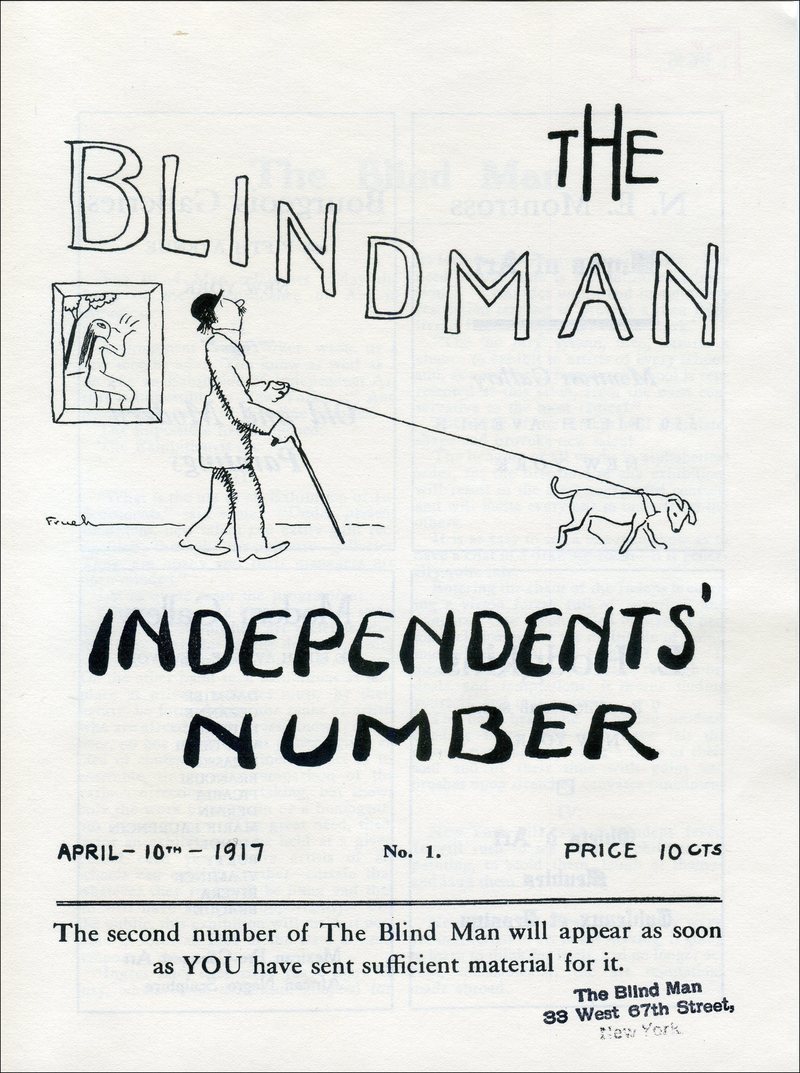 The Blind Man. — 1917. no. 1