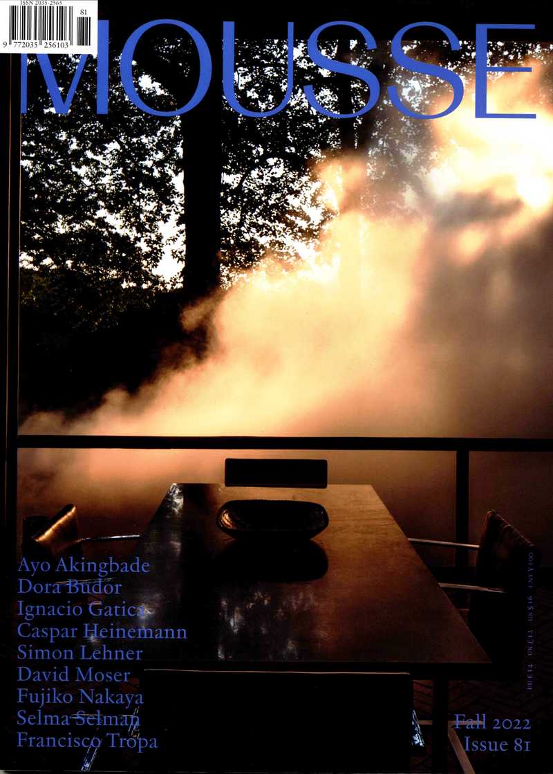 Mousse Magazine. — 2022. no. 81