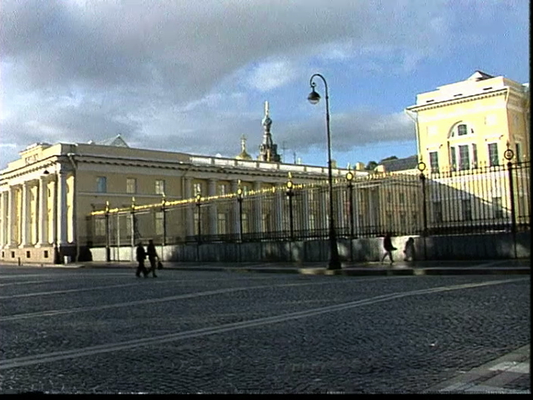Съёмка фасада Государственного Русского музея