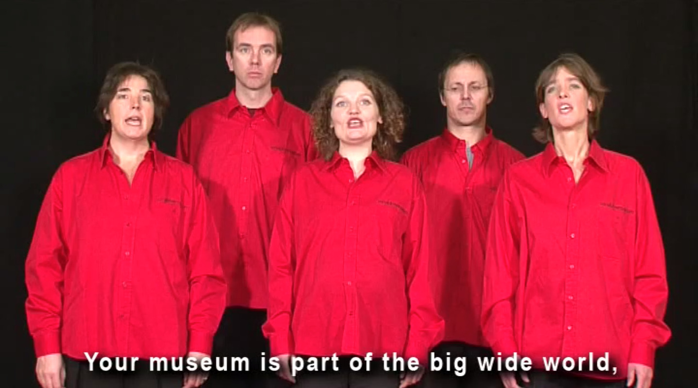 Chto delat. Songs by the museum guards to the people of Eindhoven
