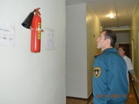 Проверка противопожарной безопасности в ГКУ РПНИ