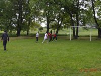 Футбольный матч между командами сотрудников ГКУ РПНИ МТЗ СЗ КБР и получателей социальных услуг интерната.