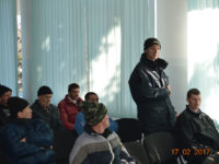 Собрание с жильцами (трудовой бригадой) ГКУ РПНИ