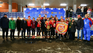 Две Московские команды стали призерами Кубка России по регби на снегу среди мужских команд