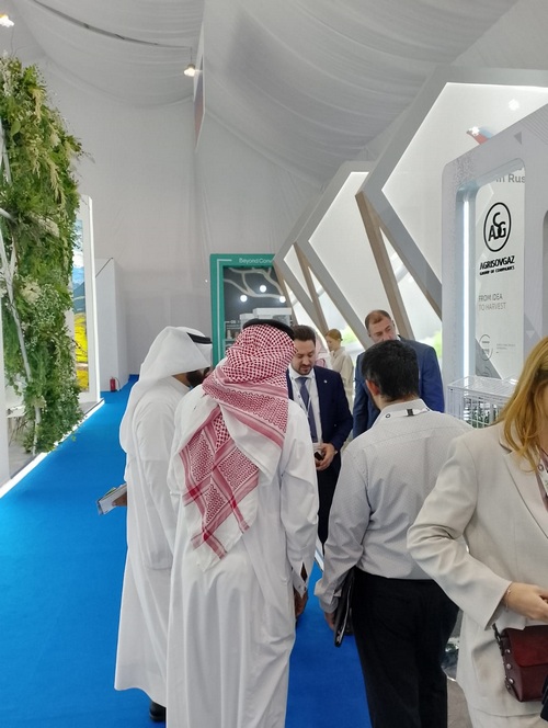 Микроклиматическая ячейка «АГРИСОВГАЗ» привлекла большое внимание на международной выставке «Saudi Agriculture 2022»