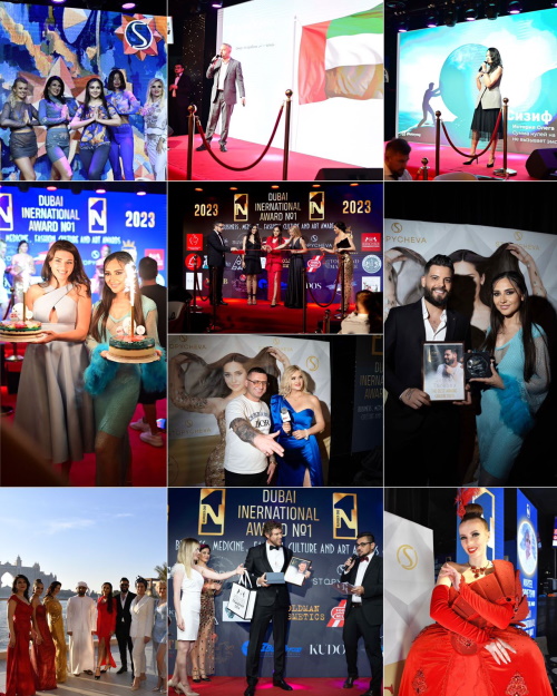 Церемония награждения лучших номинантов международной премии DUBAI INTERNATIONAL PEOPLES AWARD 2023