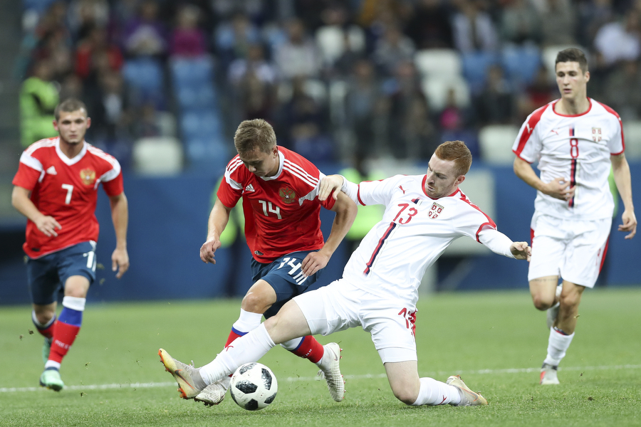 Россия сербия футбол товарищеский матч состав