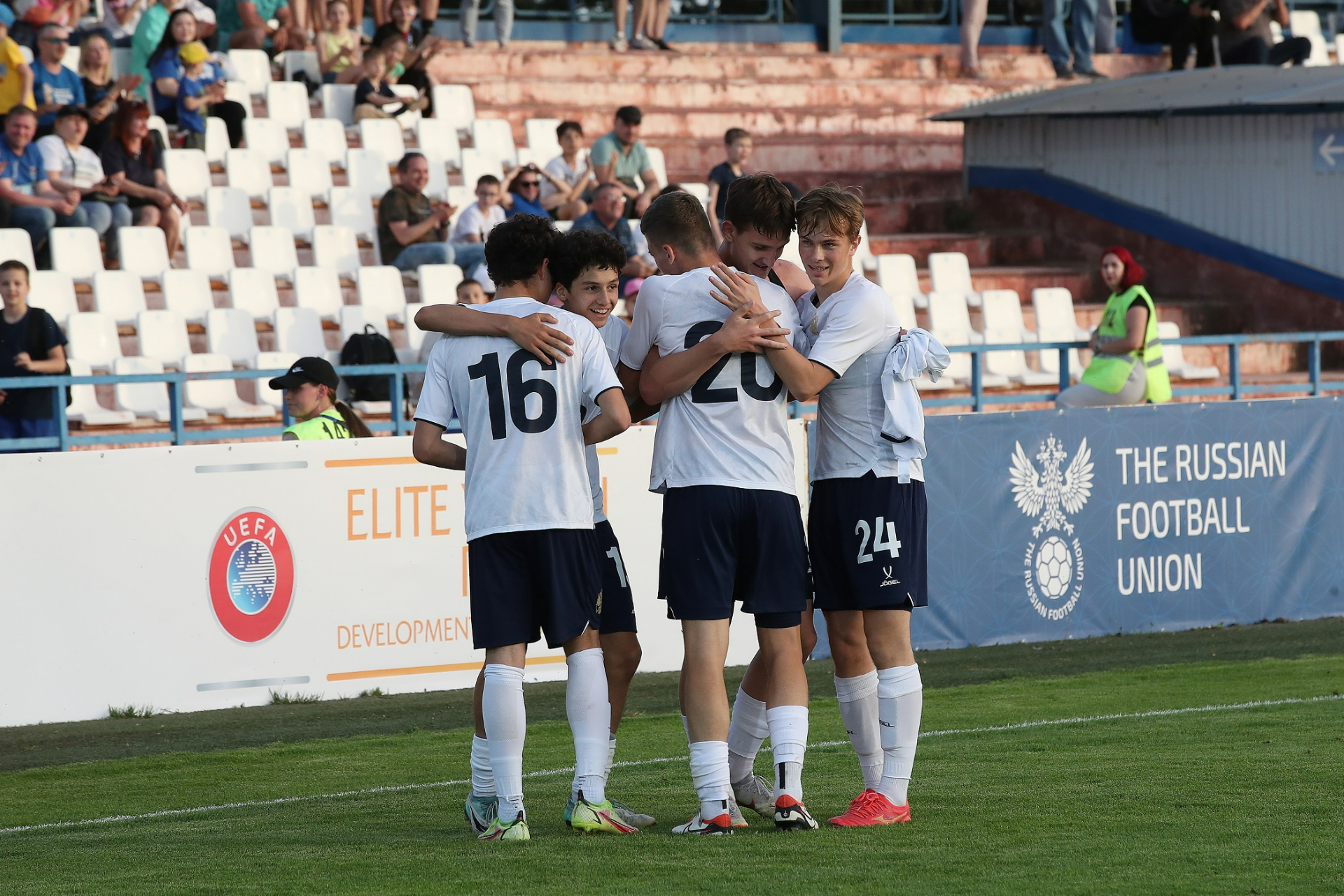 Юношеская сборная России U-16 выиграла турнир развития УЕФА